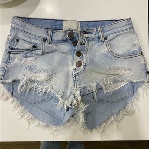 One teaspoon shorts